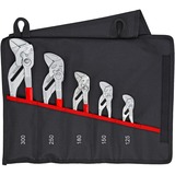 KNIPEX Juego de llaves de pinza, 5 piezas, Set de pinzas rojo