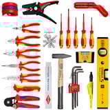 KNIPEX Mochila de herramientas Modular X18 Elektro, Kit de herramientas negro