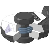 KNIPEX Tijeras para cable de alambre, Alicates de corte 