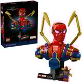 LEGO Busto de Iron Spider-Man, Juegos de construcción Juego de construcción, 18 año(s), Plástico, 379 pieza(s), 437 g