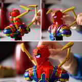 LEGO Busto de Iron Spider-Man, Juegos de construcción Juego de construcción, 18 año(s), Plástico, 379 pieza(s), 437 g
