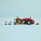 LEGO Tractor Rojo con Remolque y Oveja, Juegos de construcción Juego de construcción, 4 año(s), Plástico, 116 pieza(s), 260 g