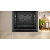 Neff N 50 B6ACJ7AG3 horno 71 L 3600 W Negro, Grafito negro/Grafito, Medio, Horno eléctrico, 71 L, 3600 W, 71 L, 30 - 275 °C
