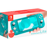 Nintendo Switch Lite (sin adaptador de corriente), Videoconsola turquesa