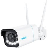 Reolink W430 Almohadilla Cámara de seguridad IP Exterior 3840 x 2160 Pixeles Pared, Cámara de vigilancia blanco/Negro, Cámara de seguridad IP, Exterior, Inalámbrico y alámbrico, Google Assistant, 450 lm, 6500 K