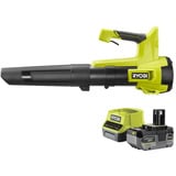 Ryobi RY18BLB-140, Soplador de hojas verde/Negro