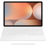 SAMSUNG EF-DX825 QWERTZ Alemán Pogo pin Blanco, Teclado blanco, QWERTZ, Alemán, Touchpad, Samsung, Galaxy Tab S10+ / S9+ / S9 FE+, Blanco