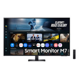 Samsung M7 M70F pantalla para PC 109,2 cm (43") 3840 x 2160 Pixeles 4K Ultra HD LCD Negro, Monitor LED negro, 109,2 cm (43"), 3840 x 2160 Pixeles, 4K Ultra HD, LCD, 4 ms, Negro