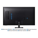 Samsung M7 M70F pantalla para PC 109,2 cm (43") 3840 x 2160 Pixeles 4K Ultra HD LCD Negro, Monitor LED negro, 109,2 cm (43"), 3840 x 2160 Pixeles, 4K Ultra HD, LCD, 4 ms, Negro