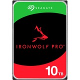 Seagate IronWolf Pro ST10000NT001 disco duro interno 10 TB 7200 RPM 256 MB 3.5" Serial ATA III, Unidad de disco duro 10 TB, 7200 RPM, 256 MB, 3.5", Serial ATA III