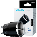 Shelly Wave Plug S LR, Enchufe negro