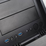 SilverStone Grandia GD07 carcasa de ordenador HTPC Negro, Caja HTPC negro, HTPC, PC, Aluminio, Acero, ATX,CEB,EATX,EEB,Micro-ATX, Negro, Hogar / Oficina, Minorista