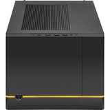 SilverStone SUGO 14 Cubo Negro, Cajas de torre negro, Cubo, PC, Negro, Mini-DTX, Mini-ITX, Plástico, Acero, 24 cm