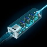 TP-Link UE300C Ethernet 1000 Mbit/s, Adaptador de red blanco, Alámbrico, USB Tipo C, Ethernet, 1000 Mbit/s, Blanco