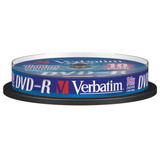 Verbatim DVD-R Matt Silver 4,7 GB 10 pieza(s), DVDs vírgenes DVD-R, 120 mm, Eje, 10 pieza(s), 4,7 GB