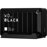 WD WD_BLACK D30 2000 GB Negro, Unidad de estado sólido negro, 2000 GB, USB Tipo C, 3.2 Gen 2 (3.1 Gen 2), Negro