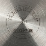 WMF Profi 0790346991 Sartén multiuso Alrededor, Pan acero fino, Alrededor, Sartén multiuso, Acero inoxidable, Acero inoxidable, 250 °C, Acero inoxidable