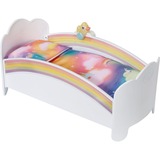 ZAPF Creation BABY born Rainbow Bed, Muebles de muñecas BABY born Rainbow Bed, Cama/cuna para muñecas, 3 año(s), Necesita pilas, Efectos sonoros, Efectos luminosos
