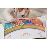 ZAPF Creation BABY born Rainbow Bed, Muebles de muñecas BABY born Rainbow Bed, Cama/cuna para muñecas, 3 año(s), Necesita pilas, Efectos sonoros, Efectos luminosos