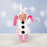ZAPF Creation BABY born Snowman Costume 43cm, Accesorios para muñecas BABY born Snowman Costume 43cm, Disfraz para muñeca, 3 año(s)
