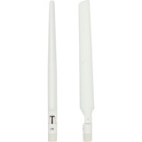 Zyxel LTA3100 antena para red RP-SMA 6 dBi blanco, 6 dBi, 50 Ω, RP-SMA, LTE3302-M432, LTE5366-M608, Blanco, 211 mm