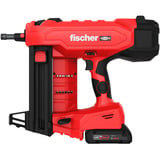 fischer Herramienta de empuje de pernos a batería FXC85 Set, XL-Boxx, Nagler rojo/Negro
