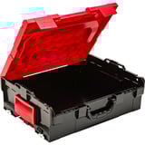 fischer L-BOXX FLB 136, vacío, Caja de herramientas rojo/Negro