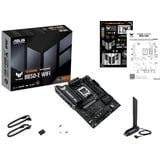 ASUS TUF GAMING B850-E WIFI AMD B850 Zócalo AM5 ATX, Placa base negro, AMD, Zócalo AM5, AMD Ryzen 7000 Series, AMD Ryzen 8000 Series, AMD Ryzen 9000 Series, DDR5-SDRAM, 256 GB, DIMM