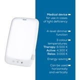 Beurer Lámpara de luz diurna TL 35, Terapia de luz blanco