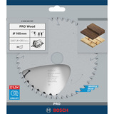 Bosch 2 608 640 597 hoja de sierra circular 16 cm 1 pieza(s) Madera, 16 cm, 2 cm, 1,6 mm, 2,6 mm, Bosch