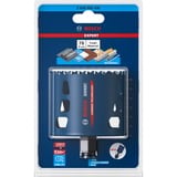 Bosch 2 608 900 436 sierra de corona Taladro 1 pieza(s) Sencillo, Taladro, Ladrillo, Plástico, Acero inoxidable, Azulejo, Madera, Azul, 6 cm, 7,6 cm