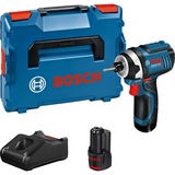 Bosch GDR 12V-105 Professional 1/4" 2600 RPM 105 Nm Negro, Azul, Tornillo de percusión azul/Negro, Llave de impacto, Negro, Azul, 1/4", 2600 RPM, 105 Nm, Corriente alterna