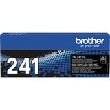 Brother TN-241BK cartucho de tóner 1 pieza(s) Original Negro 2500 páginas, Negro, 1 pieza(s)