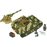 COBI Panzerhaubitze Hummel (Sd.Kfz.165), Juegos de construcción 
