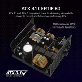 Corsair RM1000x (2024) Reacondicionado, Fuente de alimentación de PC negro