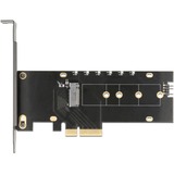 DeLOCK 89013 tarjeta y adaptador de interfaz Interno M.2, Tarjeta de interfaz PCIe, M.2, Perfil bajo, PCIe 4.0