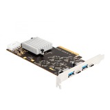 DeLOCK PCI Express x8 - 2x USB 3.2 Gen 2x2 Tipo C + 2x USB 3.2 Gen 1 Tipo A, Controlador USB 