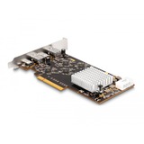 DeLOCK PCI Express x8 - 2x USB 3.2 Gen 2x2 Tipo C + 2x USB 3.2 Gen 1 Tipo A, Controlador USB 