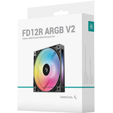 DeepCool FD12R ARGB V2, Ventilador negro/blanco