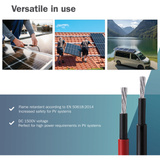 Digitus Extensión de cable solar Ø 6mm² PV 1.500Volt 