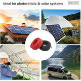 Digitus Extensión de cable solar Ø 6mm² PV 1.500Volt 