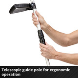 EINHELL Power X-Change Recortadora de césped GC-CT 18/24 Li-Solo, 18 Voltios, Cortabordes rojo/Negro