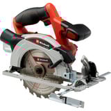 EINHELL Sierra circular a batería Power X-Change TE-CS 18/165-1 Li-Solo, 18Volt rojo/Negro