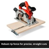 EINHELL Sierra circular a batería Power X-Change TE-CS 18/165-1 Li-Solo, 18Volt rojo/Negro