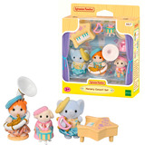 EPOCH Sylvanian Families - Set de figuras concierto bebé, Juegos de construcción 