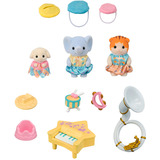 EPOCH Sylvanian Families - Set de figuras concierto bebé, Juegos de construcción 