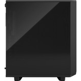 Fractal Design Meshify 2 Compact Torre Negro, Cajas de torre negro, Torre, PC, Negro, ATX, micro ATX, Mini-ITX, Acero, Vidrio templado, Juego