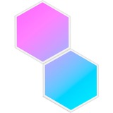 Govee Pack de expansión de paneles luminosos Glide Hexa (2 paneles), Luz de LED 