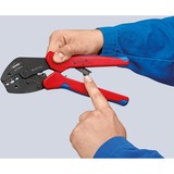 KNIPEX 97 33 02 crimpadora Herramienta para prensar Azul, Rojo rojo/Azul, Herramienta para prensar