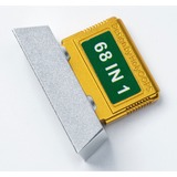 Keychron Tecla artesanal de aleación de aluminio para ordenador, Cubierta de teclado plateado/Dorado